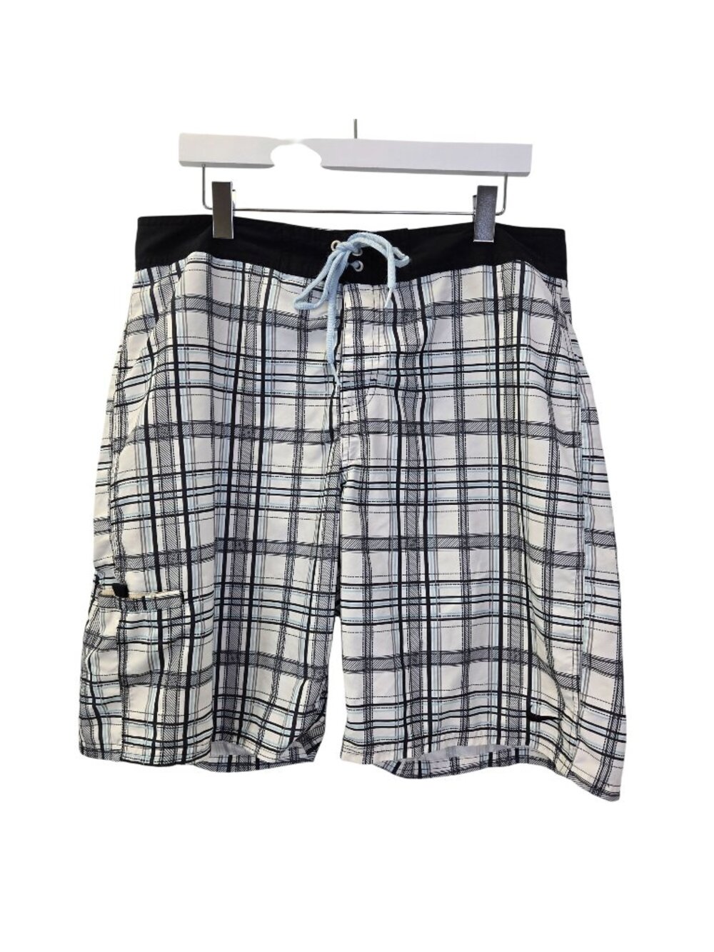 Nike Plaid Board Shorts Swimsuit Size 36